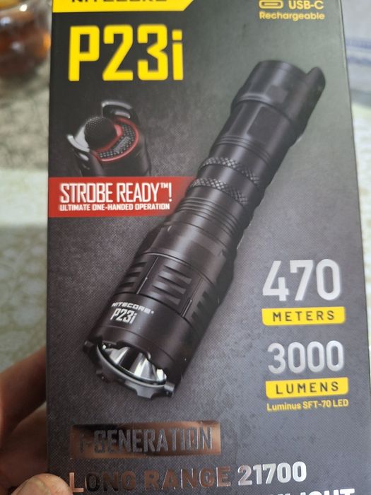 Продам фонарь  найткор P23i