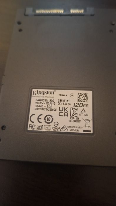 Ssd 120gb Kingston stare foarte buna