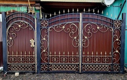 Кованые ворота на заказ
