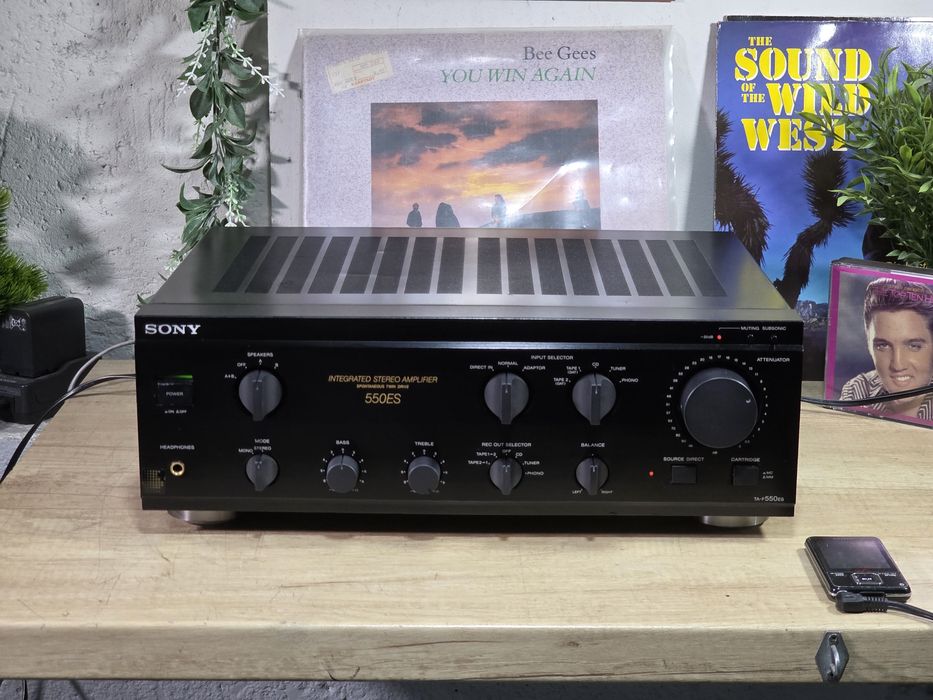 Amplificator SONY TA-F550ES, hifi stereo,  retro, made in Japan
