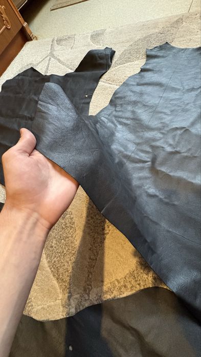 Кожа натуральная в рулонах