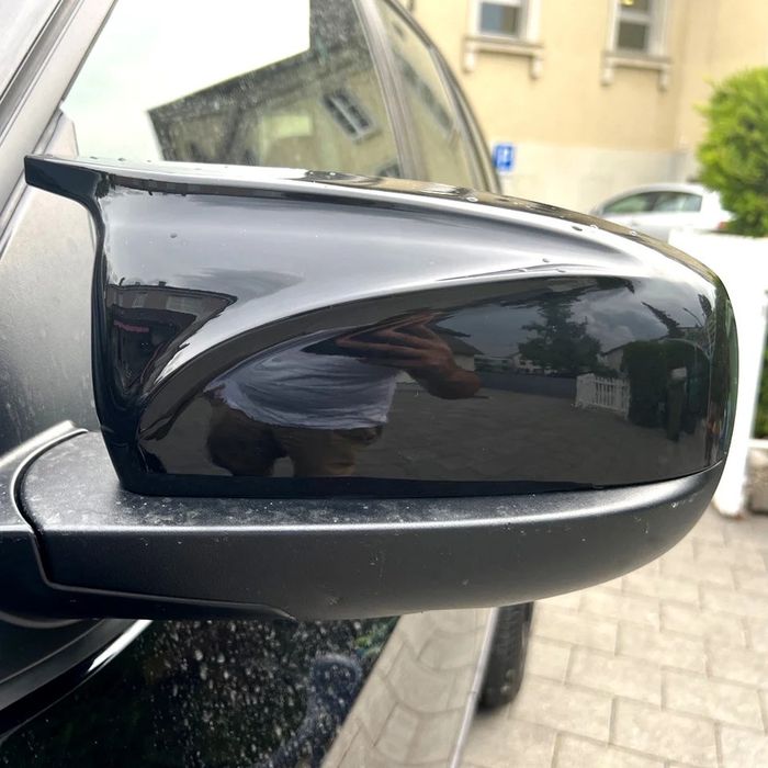 Set oglinzi M Batman Codița oglinda Negru Lucios Bmw X5 e70 X6 e71