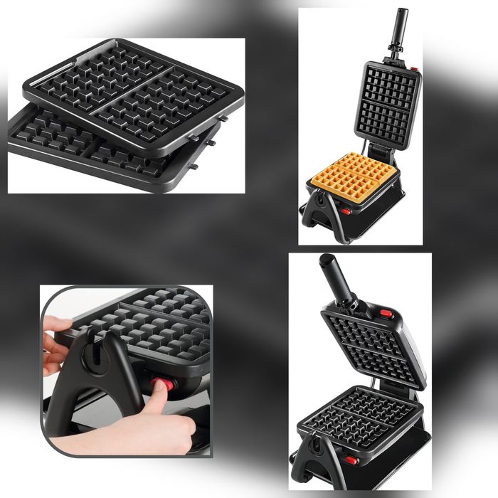 Гофретник Tefal Profi King Size, 1200W,въртящ се двоен