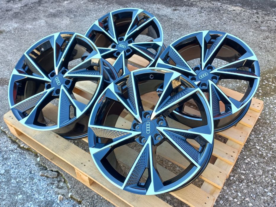 20"Audi RS 9ж ет35 Black Polish A5 A6 A7 A8 Q3 Q5 Q7  Чисто Нови