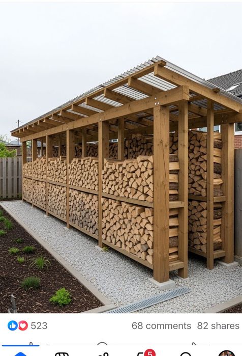 дровяные сараи из дерево