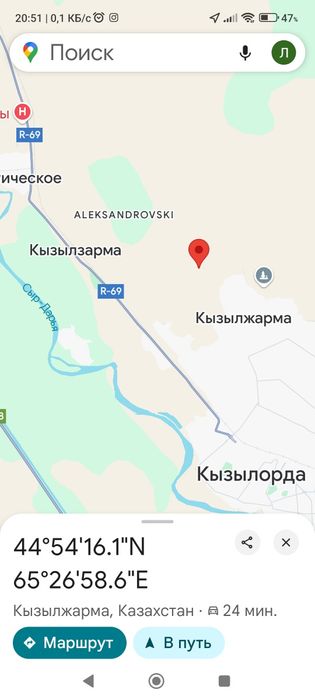 Участок Кызылжарма