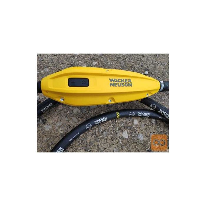 Vibrator de beton WACKER IEC 45 cu convertizor incorporat,  furtun 5m