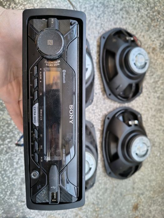 JBL.?SONY？ Player auto Sony DSX-A410BT + 4 difuzoare JBL 400W Cluj-Napoca