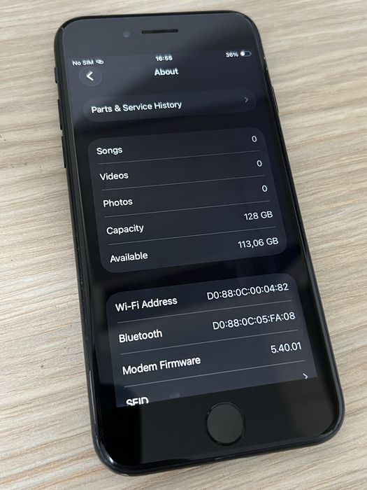 Apple iPhone SE 2022 Midnight 128GB