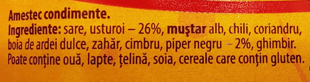 Mix Condimente pentru carne