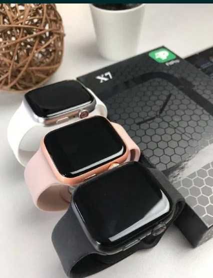 Смарт часовник X7, Bluetooth разговори, Кръвно налягане, Пулс