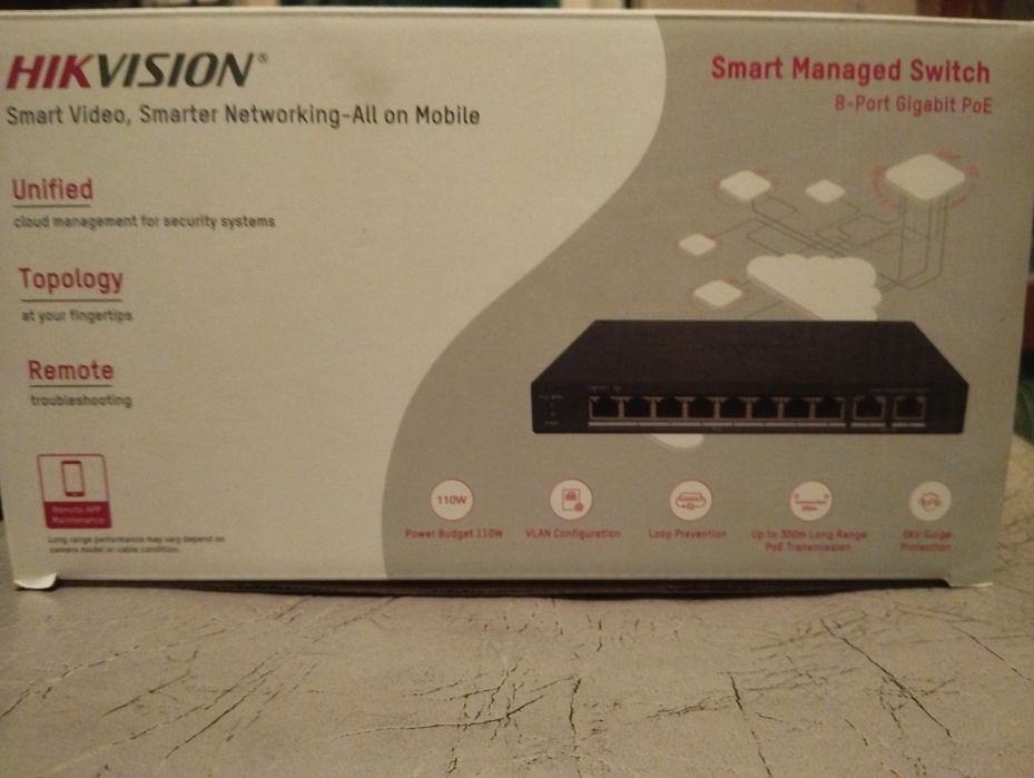 Hikvision 8 port