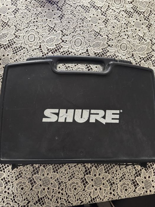 Set Microfon Wireless Shure + Receiver VHF Diversity