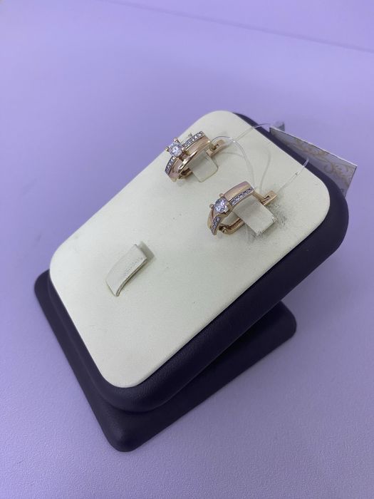 Золотые серьги КО31588