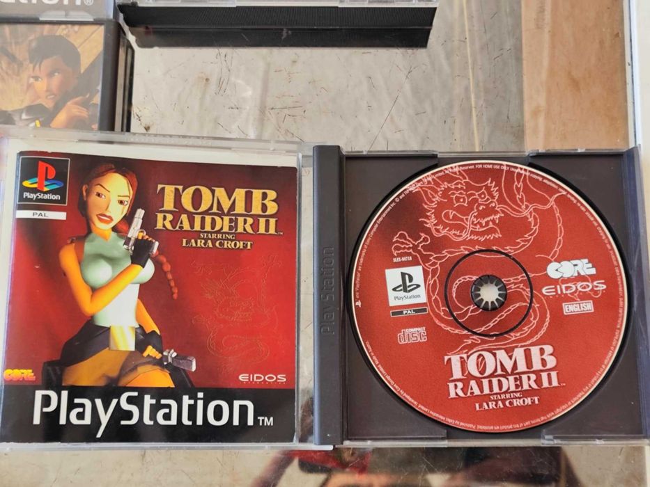 Игри за ПС1 Sony ps1 tomb raider ll/china/time crisis на английски