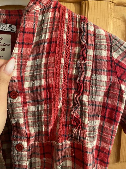 Детска червена риза