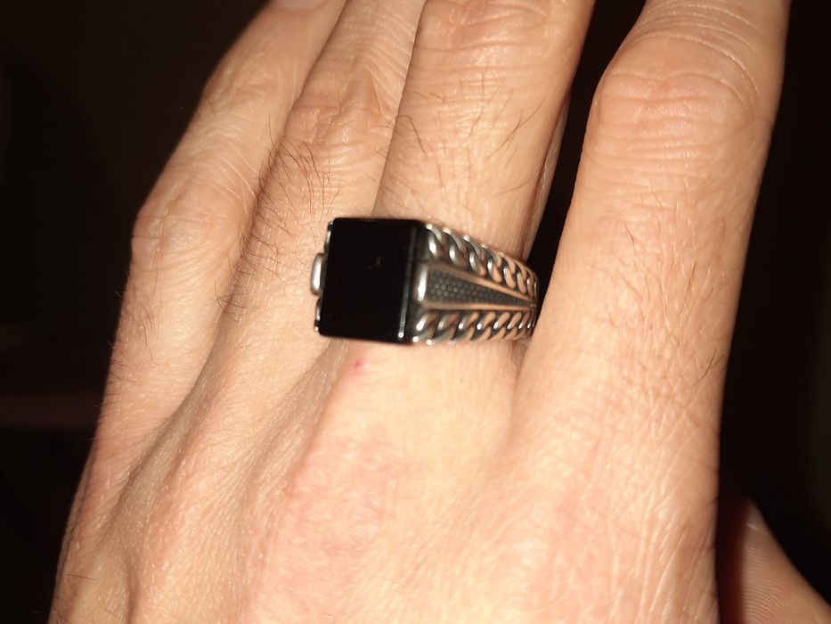 Серебро кольцо Италия.Kumush uzuk  Italya