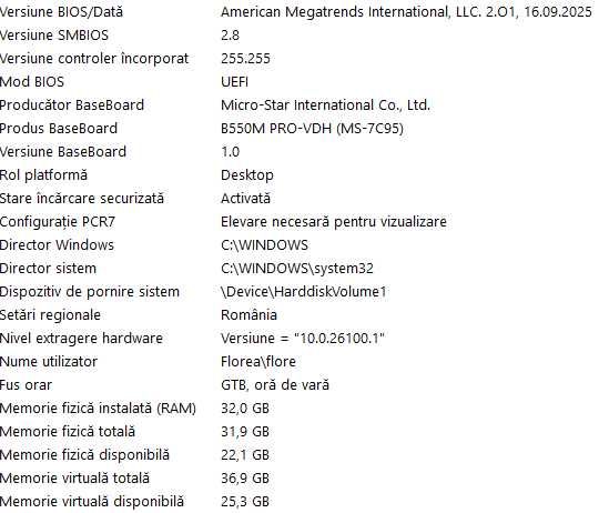 Vând piese PC în stare foarte bună, în urma unui upgrade. Toate sunt testate și funcționează impecabil. Se pot vinde și separat