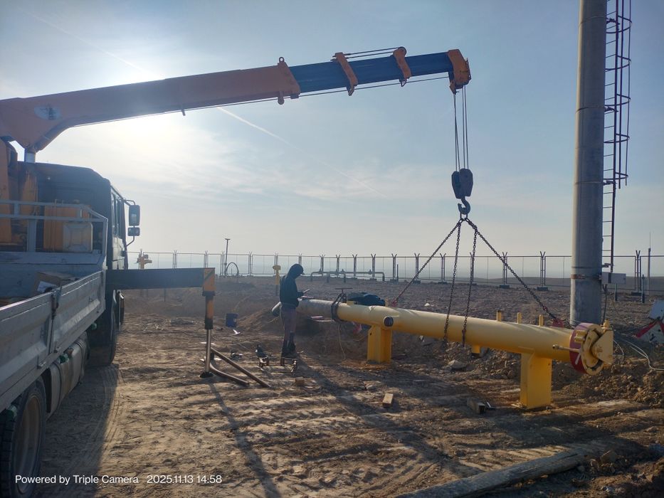 Услуги МАНИПУЛЯТОРА с люлькой | 11 м стрела | До 5 тонн