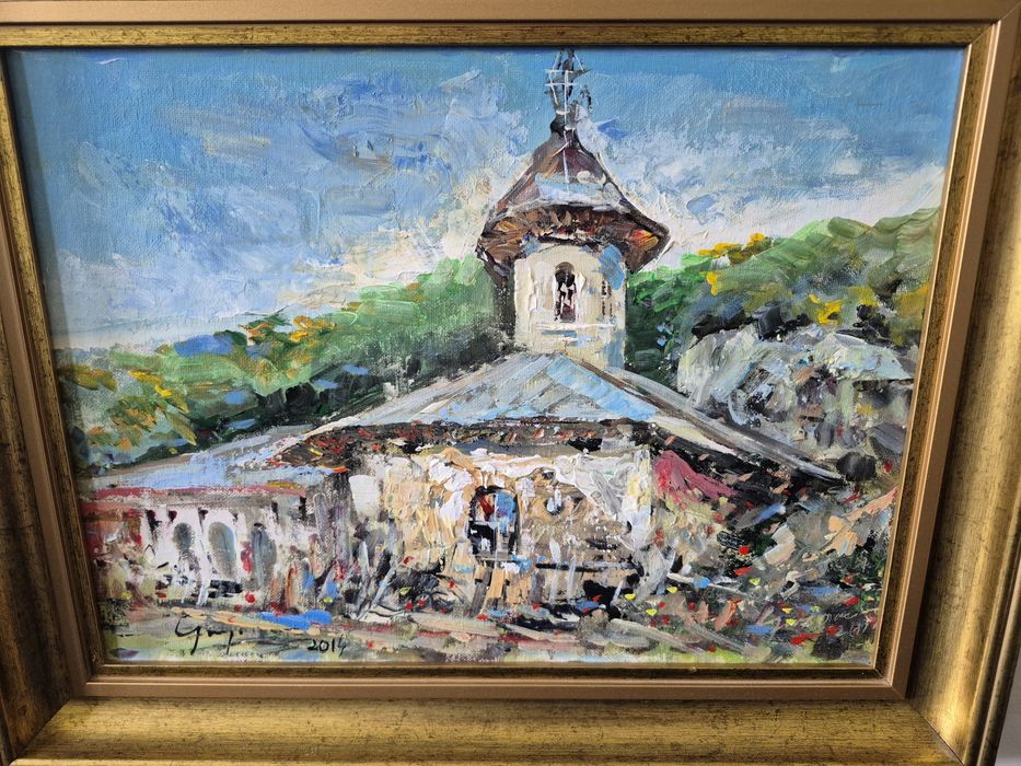 Vând tablou pictură în ulei.