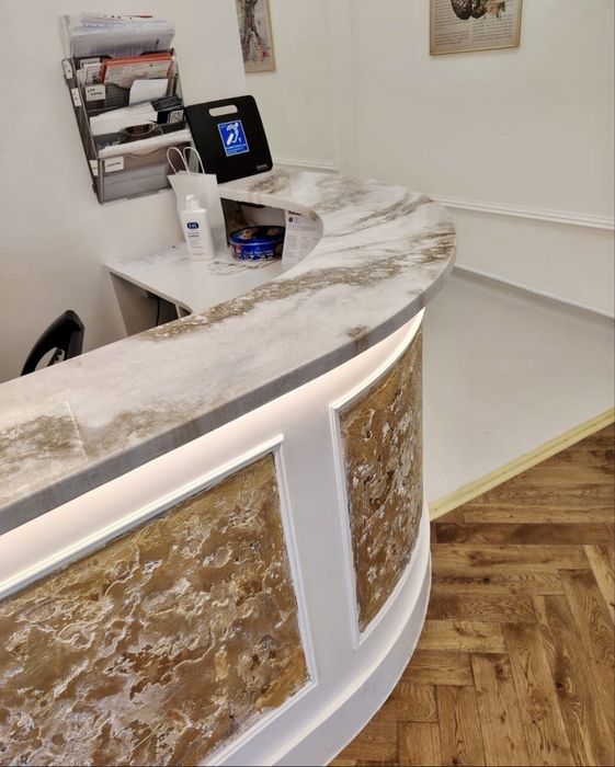 Podele din rasina epoxidicaµciment-design modern , fara rosturi