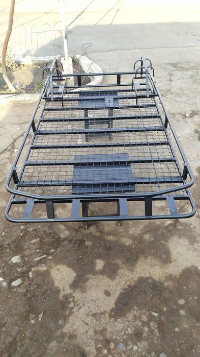 Автобагажник на уаз патриот с креплением для конистры.