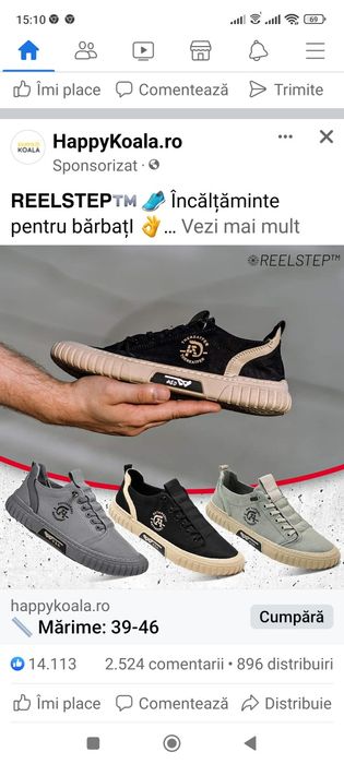 Pantofi sport mărimea 43