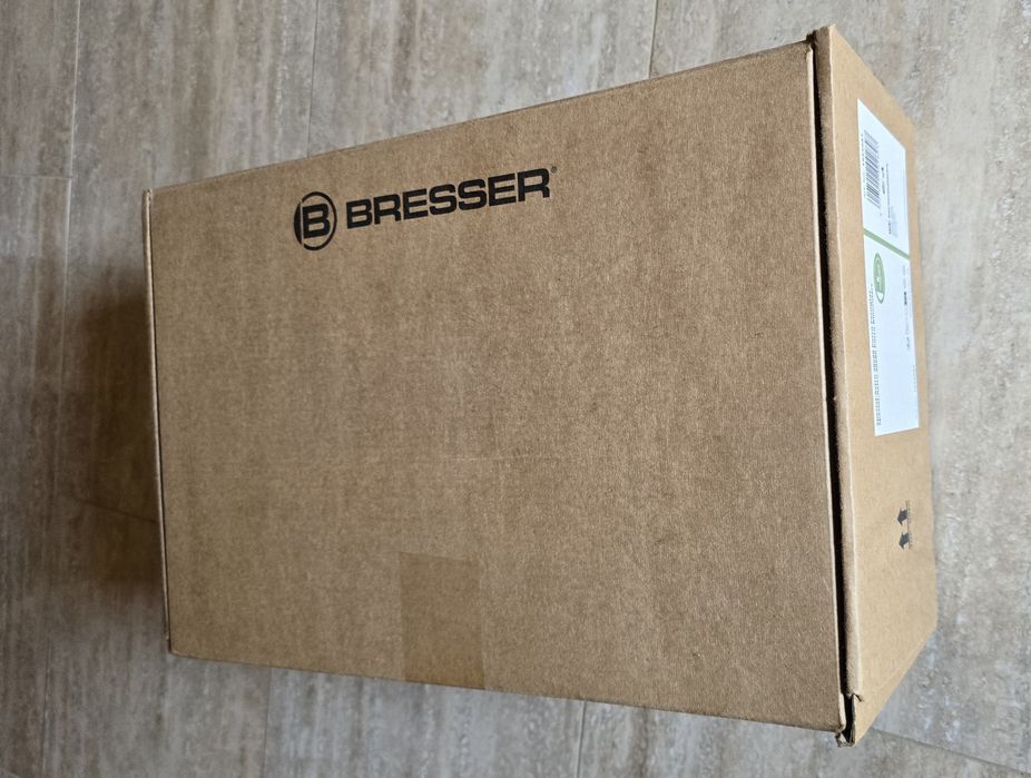 Vând binoclu Bresser 20x80 Porro+ trepied Bresser