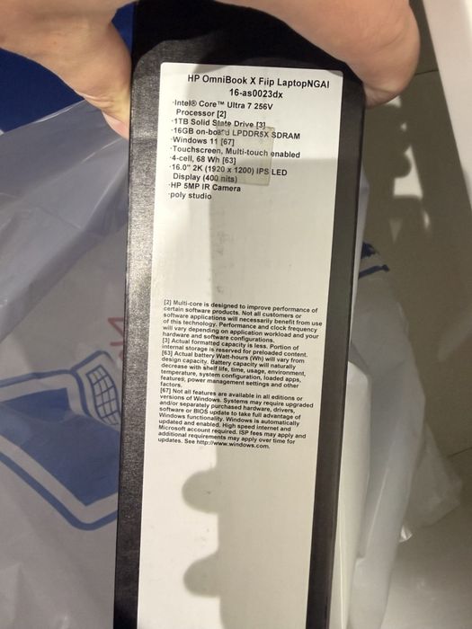 Ноутбук HP OmniBook X Flip 16-as0023dx