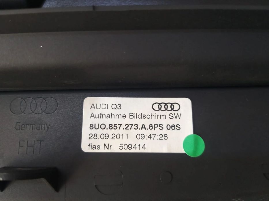 Display navigatie mmi audi q3 8u 8u0857273a