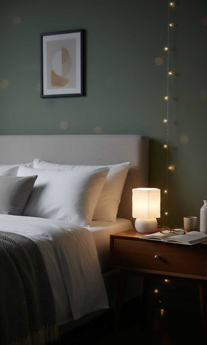 Lampa cu model hexag