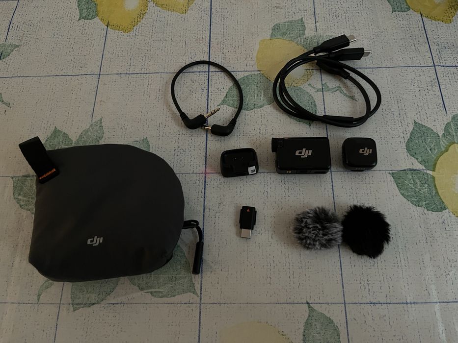 Микрофон DJI Mic Mini 1 TX + 1 RX Type-C черный