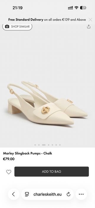Продам мюли Charles & Keith