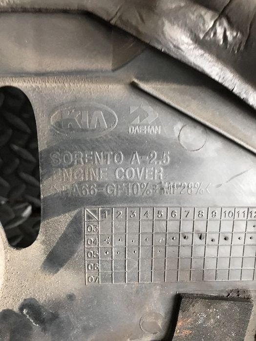 Пластмасова капачка на двигател за KIA Sorento 2.5 CRDi (2003-2007) 060201A
