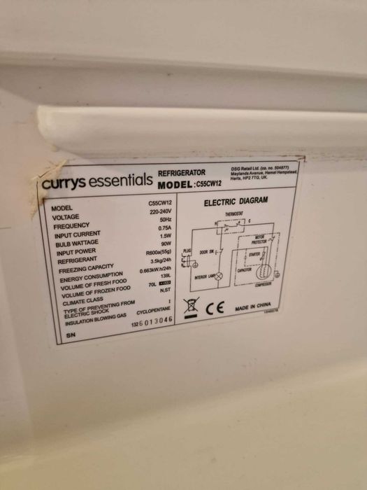 Хладилник с фризер