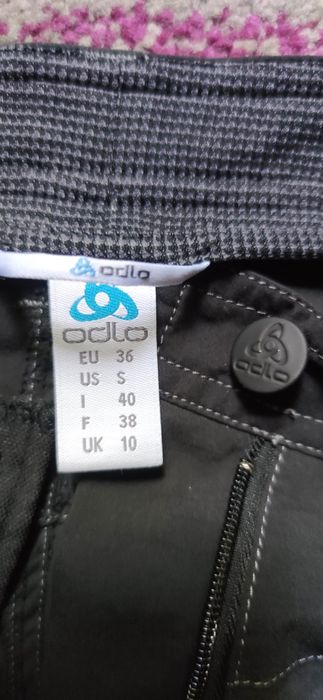 Pantaloni trekking munte drumeție Odlo quick dry stare fb mar. S M