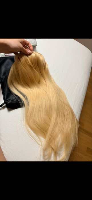 Естествена коса на треси