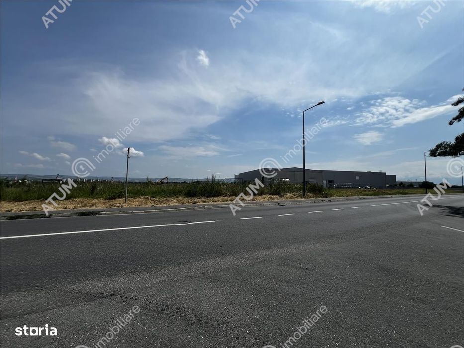 Teren intravilan de 6000 mp zona Industriala de Vest din Sibiu