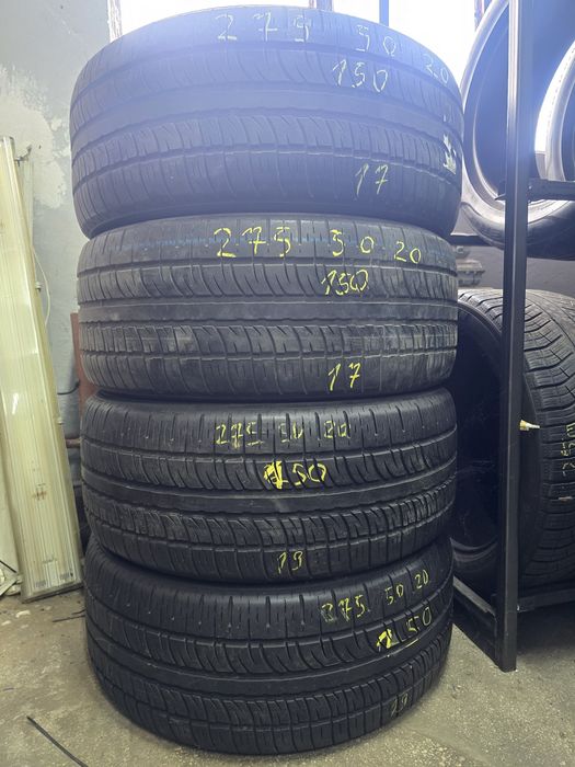 4x 275/50/20 VARA PIRELLI Stare excelentă