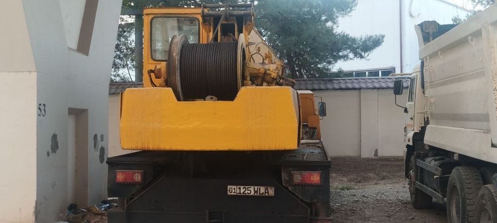 Автокран рабочим состоянии