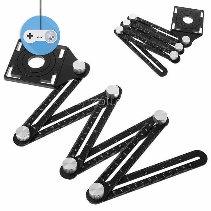 Мултифункционален шаблон от алуминиева сплав