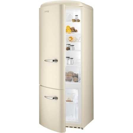 Ретро Хладилник Gorenje - с фризер, бежов