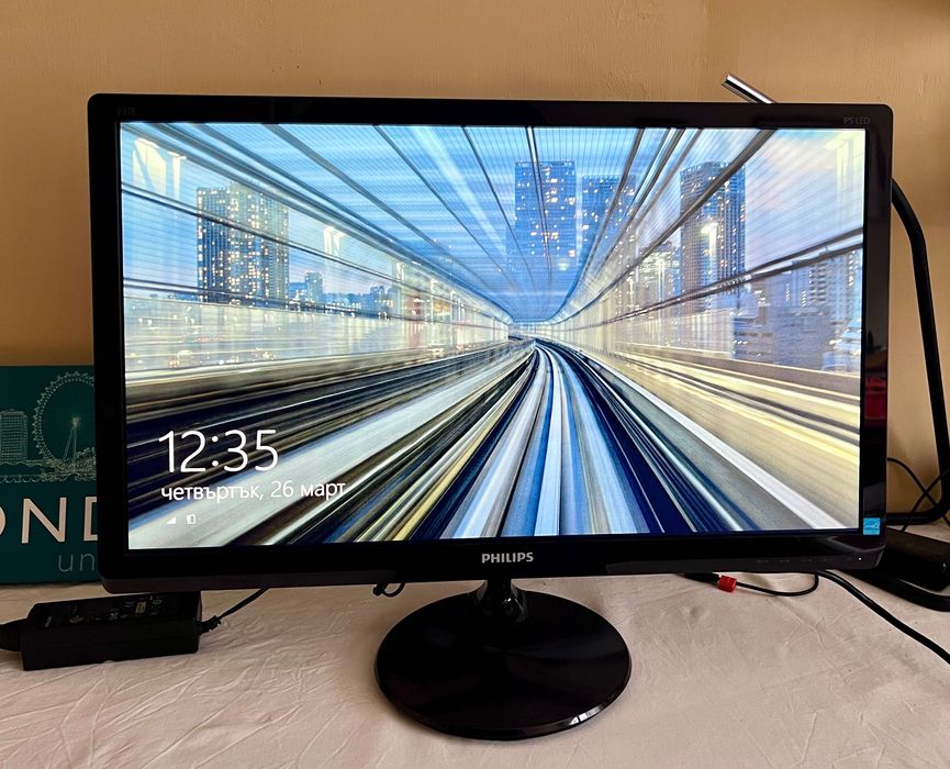 Philips 237E4 IPS LED Display LCD Монитор 23” 1080p FullHD