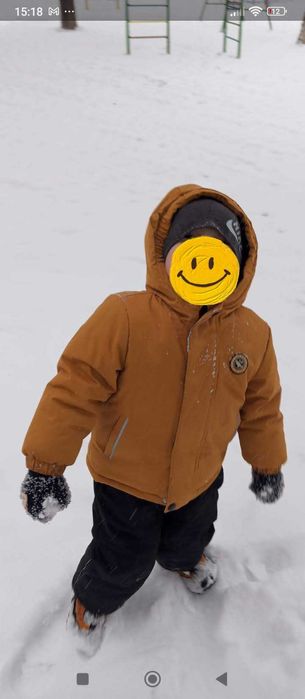 Зимний комбинезон и ботинки