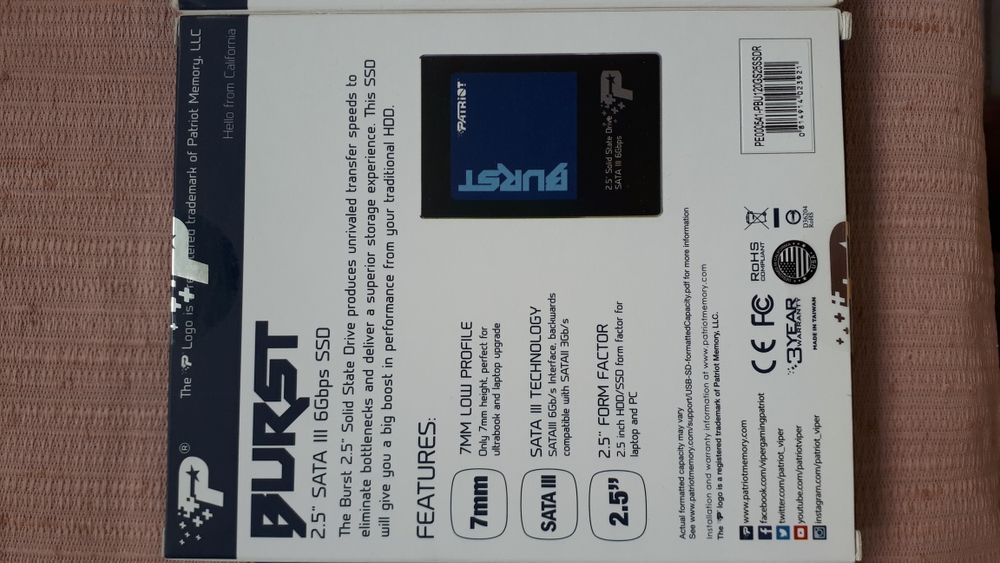 WINDOWS 10 PRO pe SSD de 120GB la 200 lei sau 240GB la 300 lei