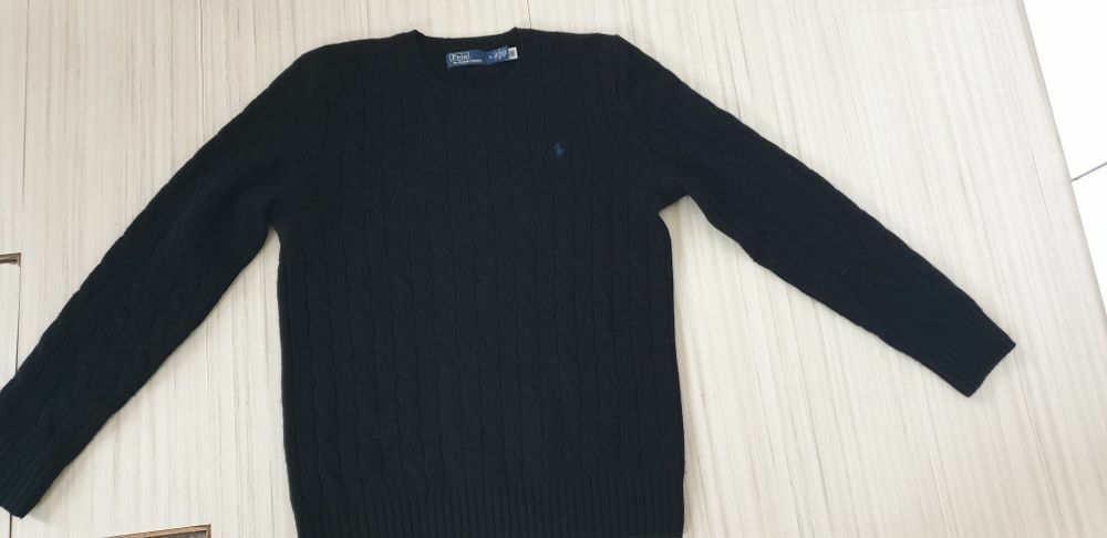POLO Ralph Lauren Cable Wool / Cashmere / M  ОРИГИНАЛ! Дамски Пуловер