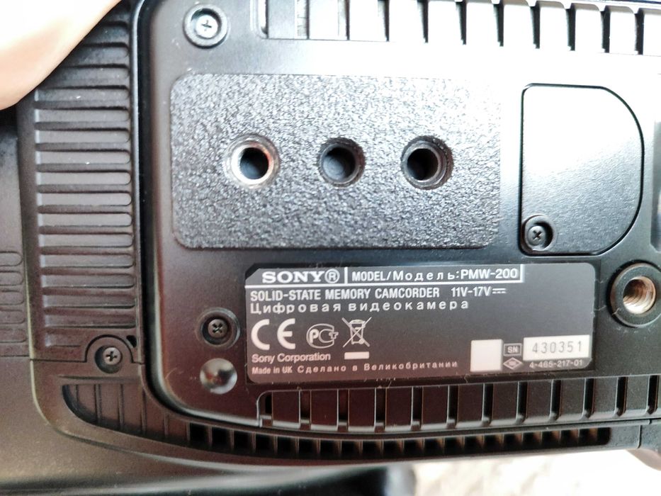Sony PMW-200 XDCAM HD422 професионална видеокамера