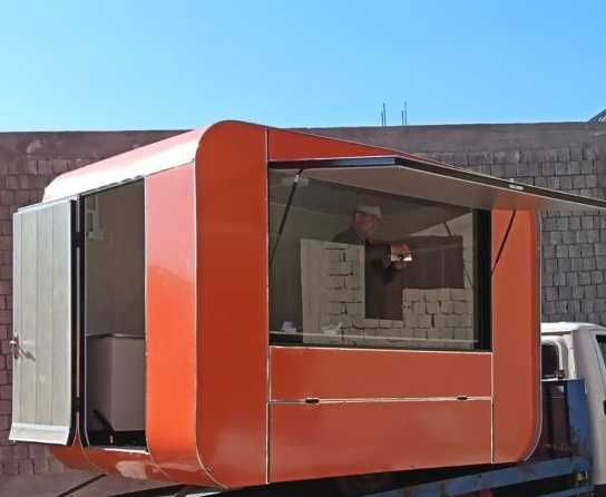 Фудтракт 3.5*2 с мебелью