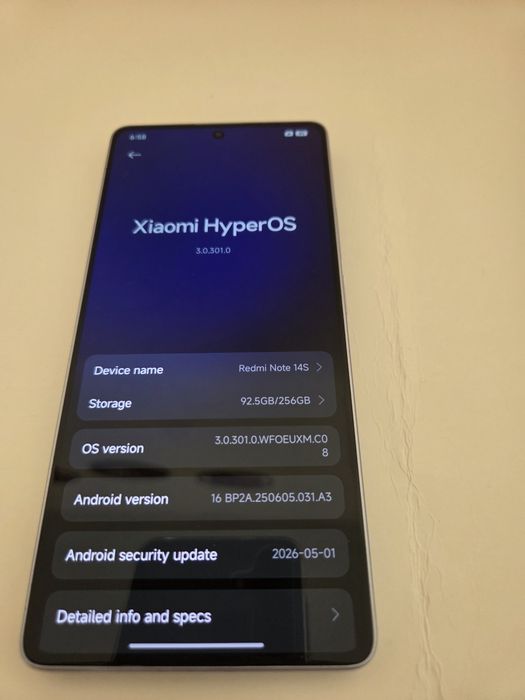 Xiaomi Redmi Note 14S, 8GB, 256GB