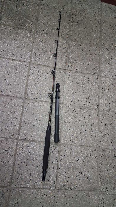 Мултипликатор Cormoran Corboss пръчка Spo 80lbs сом комплект
